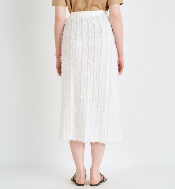 Ballsey「ペーパーフリンジ ラップロングスカート」|スカート|