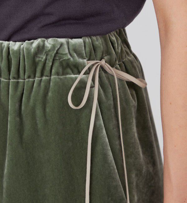 Ballsey「マットベロア イージーストレートパンツ」|その他|