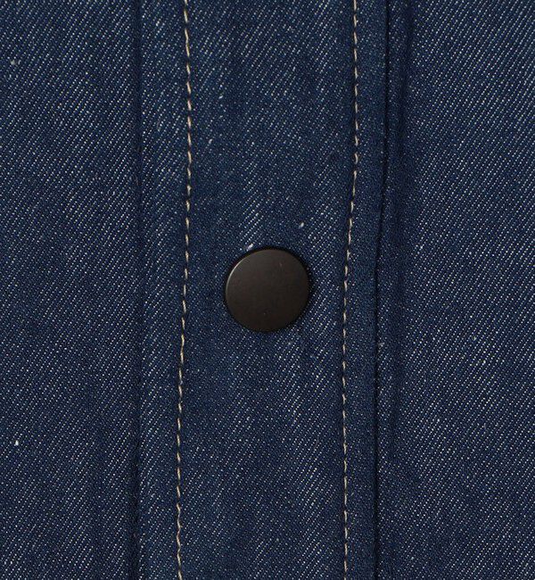 MACPHEE「リアクティブデニム ハーフスリーブシャツ」|シャツ・ブラウス|