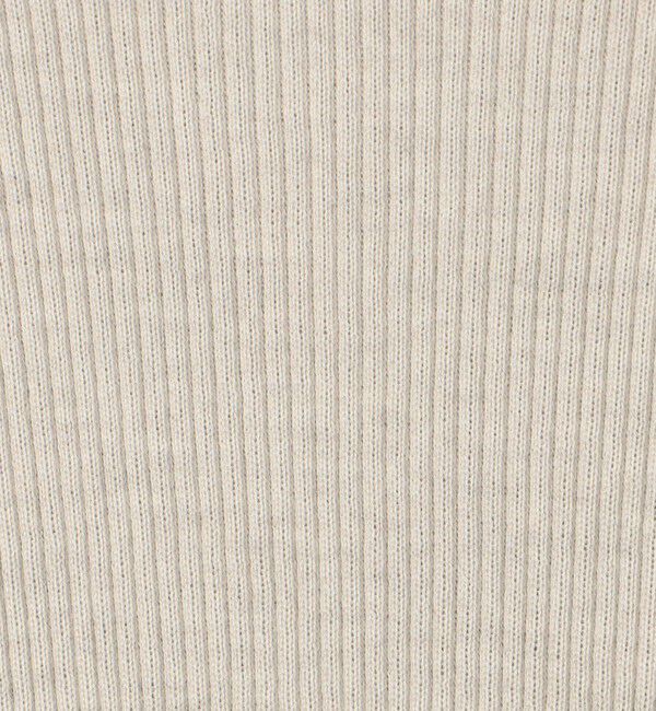 GALERIE VIE「プルミエールウールリブ ビルドネックプルオーバー」|ニット・セーター|