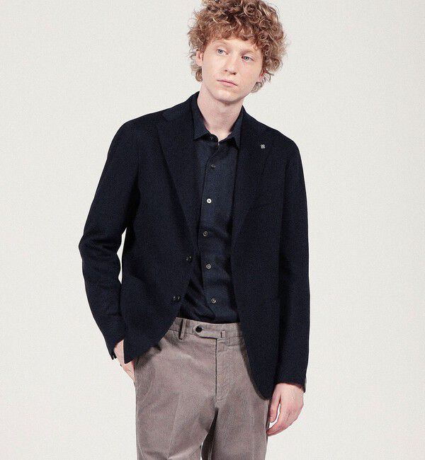 TOMORROWLAND BUYING WEAR「TAGLIATORE G-DAKAR22K カシミヤ シングルブレステッド2Bジャケット」|テーラードジャケット|