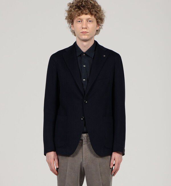 TOMORROWLAND BUYING WEAR「TAGLIATORE G-DAKAR22K カシミヤ シングルブレステッド2Bジャケット」|テーラードジャケット|
