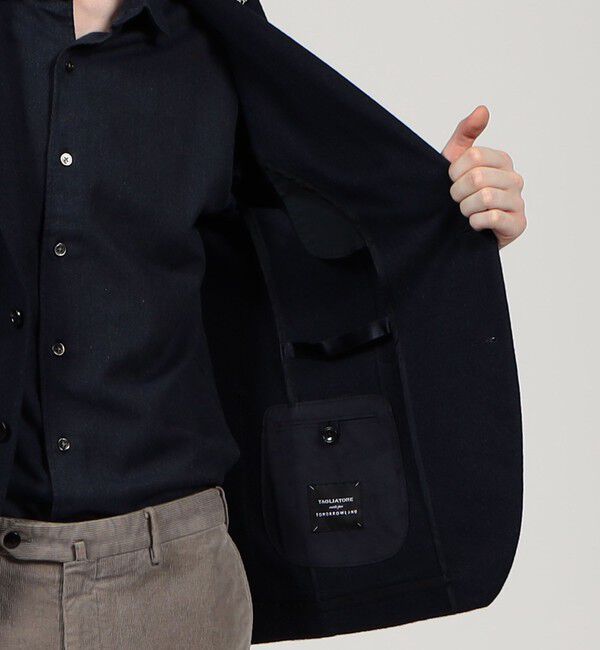TOMORROWLAND BUYING WEAR「TAGLIATORE G-DAKAR22K カシミヤ シングルブレステッド2Bジャケット」|テーラードジャケット|