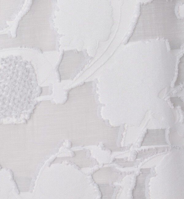 Ballsey「フラッフィージャカード ギャザースカート」|フレア|