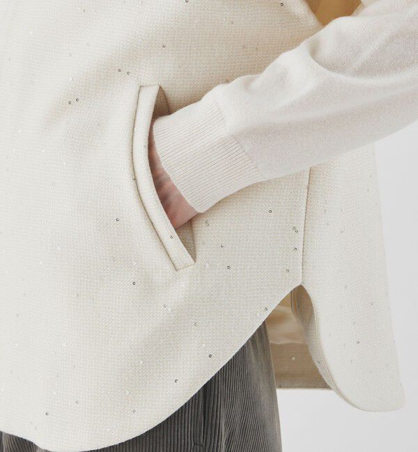 GALERIE VIE「パウダースノー クルーネックベスト」|ベスト・ジレ|