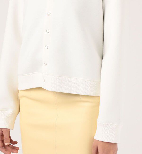 MACPHEE「【WEB限定】エアークッション クルーネックカーディガン」|カーディガン|