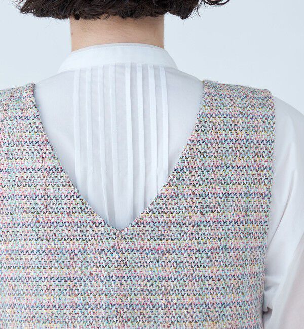 TOMORROWLAND collection「マリースパンコール 2-wayペプラムジレ」|ベスト・ジレ|