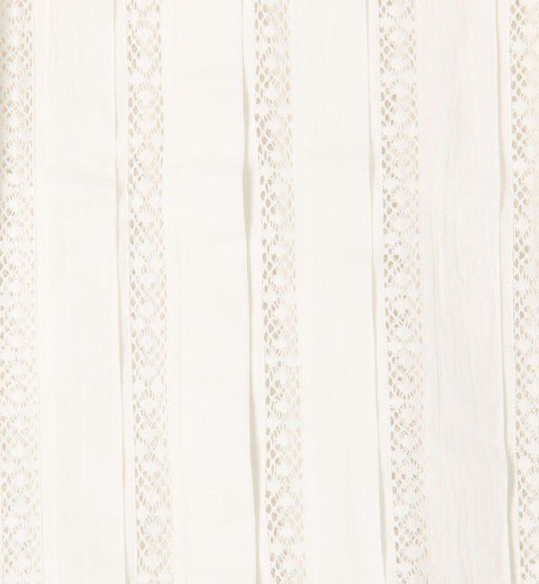 TOMORROWLAND GOODS「JANE GUSTAVSSON ANJA レース クルーネックシャツ」|シャツ・ブラウス|