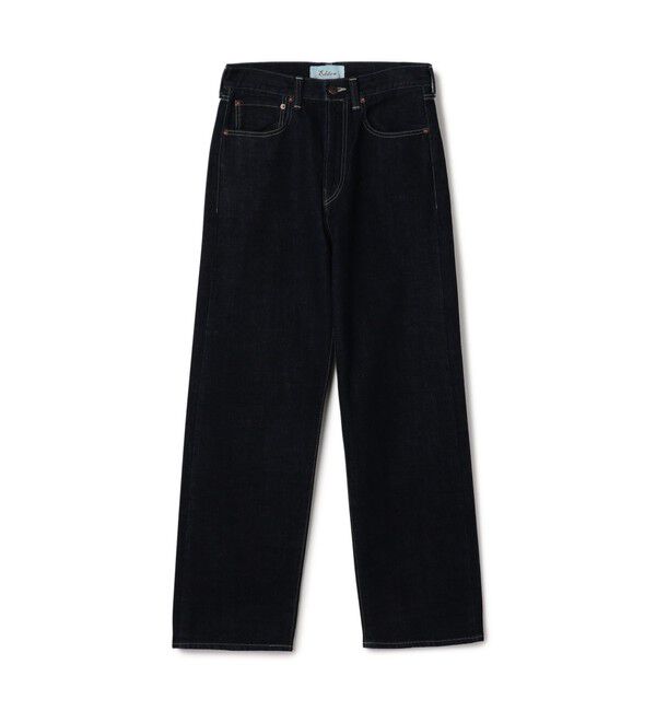 Edition「コットンデニム ストレートパンツ」|デニム|69 ネイビー