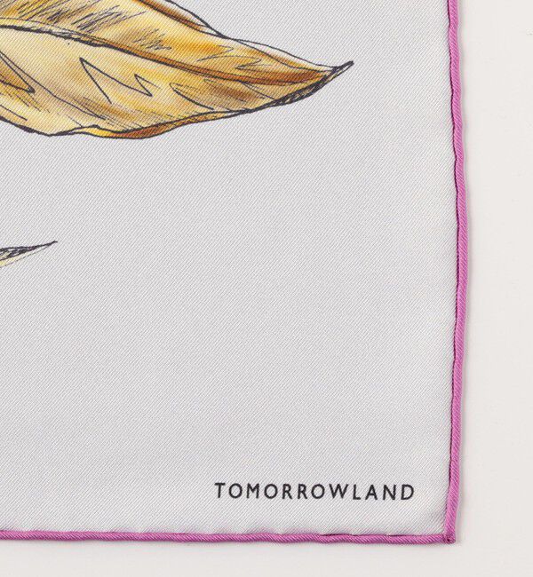 TOMORROWLAND GOODS「TOMORROWLAND FLOWER SQUARE スカーフ」|バンダナ・スカーフ|