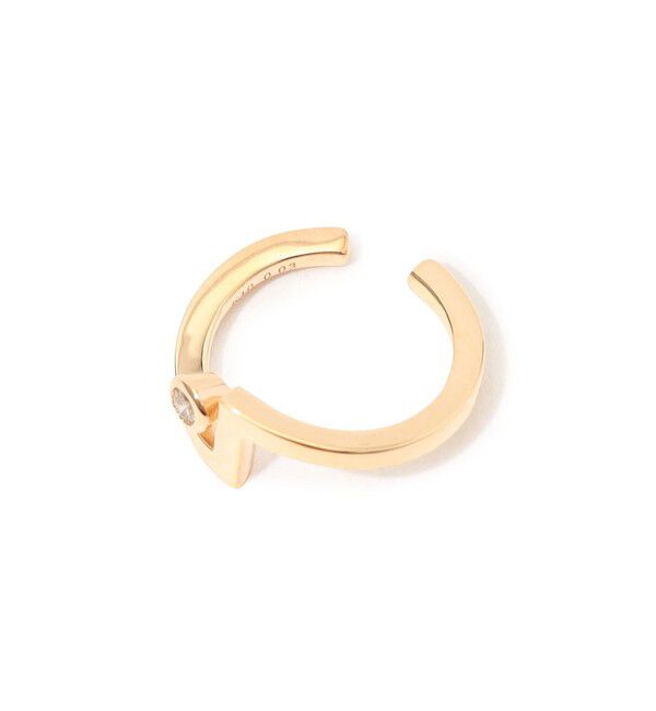 TOMORROWLAND GOODS「【別注】Hirotaka Diamond 片耳イヤーカフ」|イヤーカフ|91 ゴールド