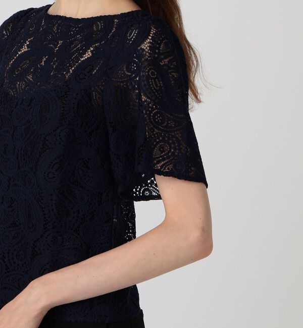 TOMORROWLAND GOODS「BAUM UND PFERDGARTEN MERA  レースシャツ」|シャツ・ブラウス|