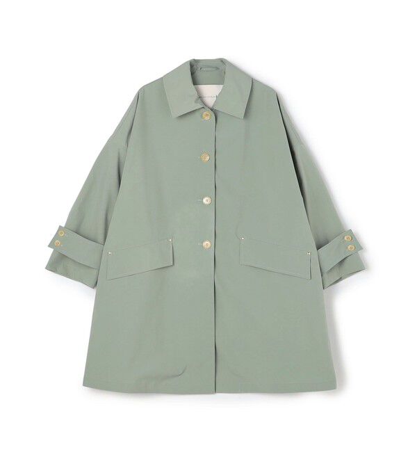 TOMORROWLAND BUYING WEAR「MACKINTOSH HUMBIE コート」|ステンカラーコート|51 ライトグリーン