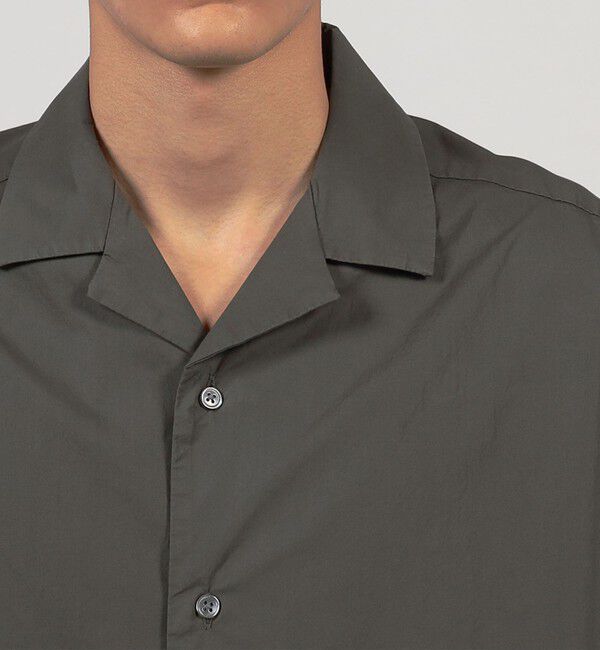 JAMES PERSE「ストレッチポプリン オープカラーシャツ MCOE3790」|シャツ・ブラウス|