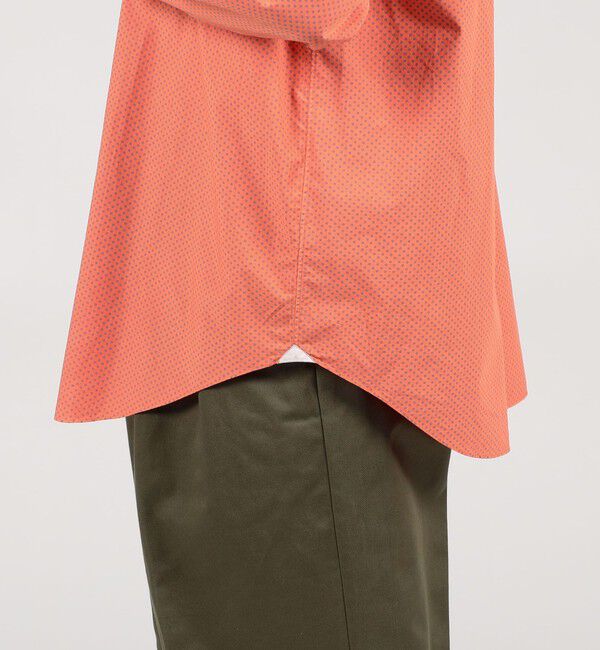 TOMORROWLAND BUYING WEAR「ERRICO FORMICOLA コットン レギュラーカラー ドットシャツ」|シャツ・ブラウス|