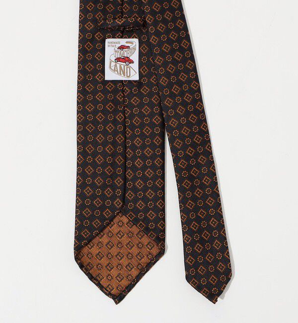 TOMORROWLAND GOODS「TOMORROWLAND MADE IN ITALY シルクジャガード 小紋柄ネクタイ」|ネクタイ・蝶ネクタイ|