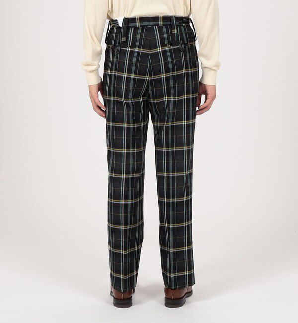 TOMORROWLAND BUYING WEAR「Tangent Patt TAN25&deg; British Barrack Trousers ウール 1プリーツ ストレートパンツ 」|スラックス|