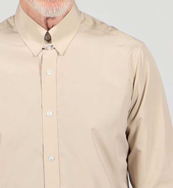 TOMORROWLAND MENS「120/2コットン タブカラー ロングスリーブドレスシャツ ALMO」|シャツ・ブラウス|