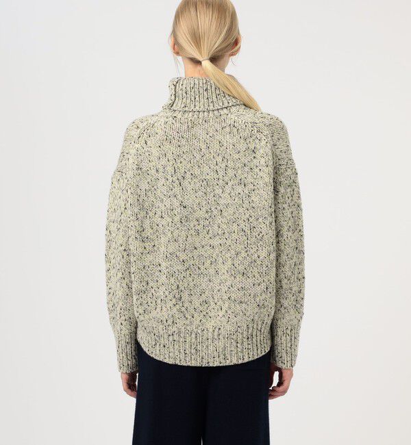 GALERIE VIE「セサミメランジ タートルネックプルオーバー」|ニット・セーター|