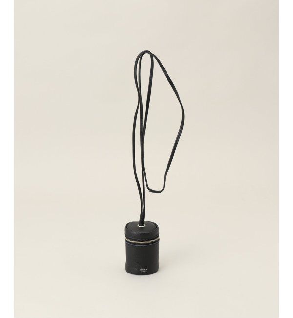  「【blancle/ ブランクレ】S.LETHER/M.LEATHER CYLINDER BAG」|ショルダー・メッセンジャー|ブラック