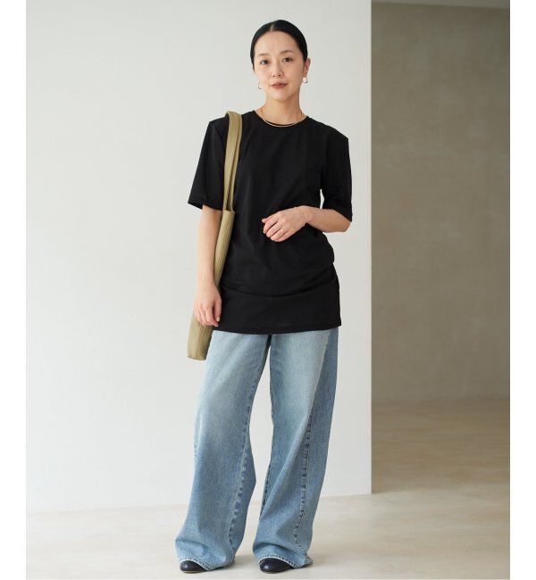 Plage「SQUARE SHOULDER H/S Tシャツ」|Tシャツ・カットソー|