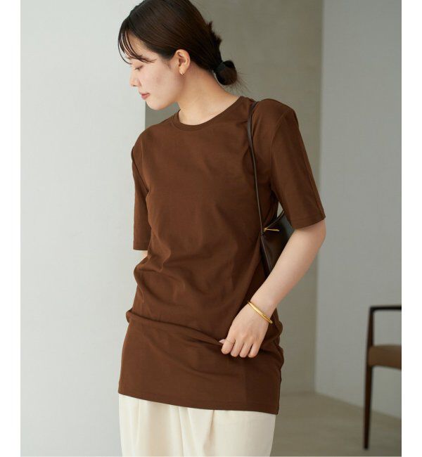 Plage「SQUARE SHOULDER H/S Tシャツ」|Tシャツ・カットソー|