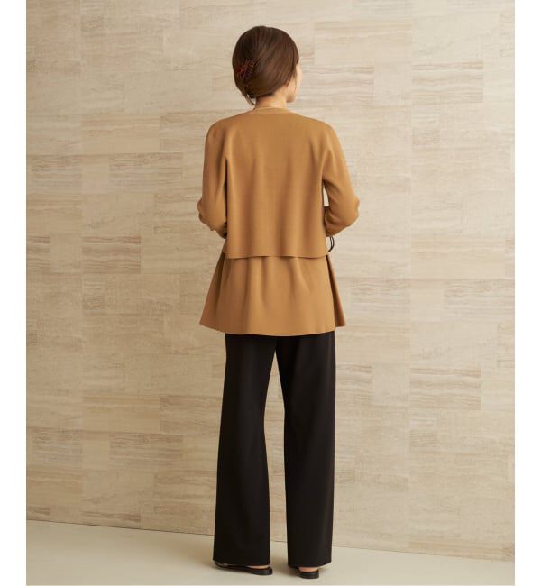 Plage「《予約》Minimal Knit カーディガン」|カーディガン|