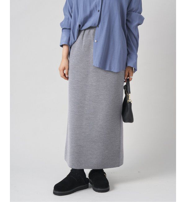 IENA「スーパーファインスムースニットスカート」|スカート|
