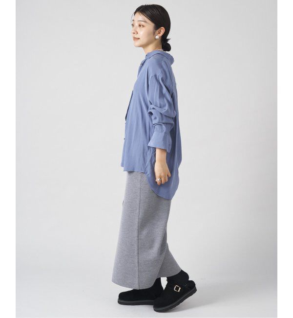 IENA「スーパーファインスムースニットスカート」|スカート|