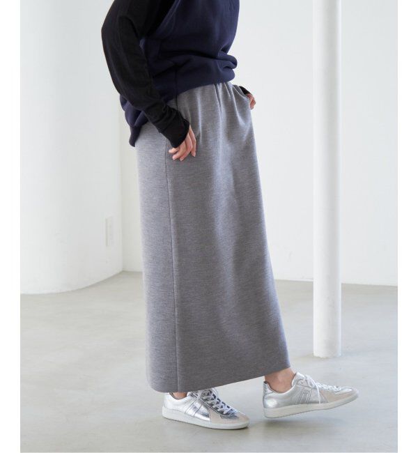 IENA「スーパーファインスムースニットスカート」|スカート|