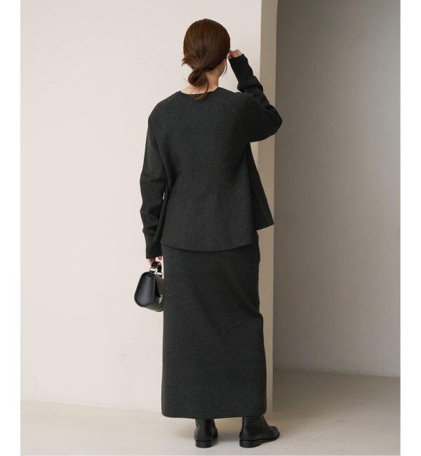 IENA「スーパーファインスムースニットスカート」|スカート|
