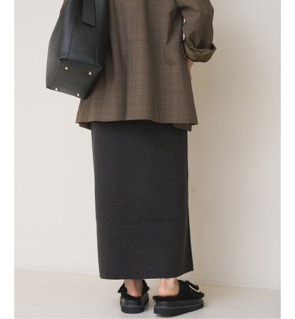 IENA「スーパーファインスムースニットスカート」|スカート|
