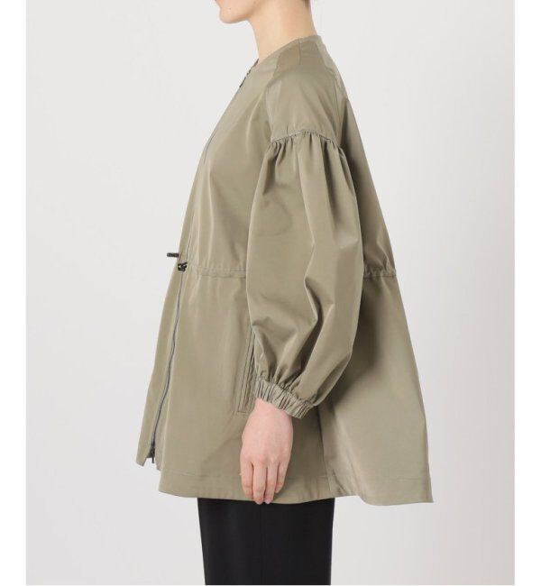 VERMEIL par iena「ノーカラーギャザーZIPブルゾン」|その他|