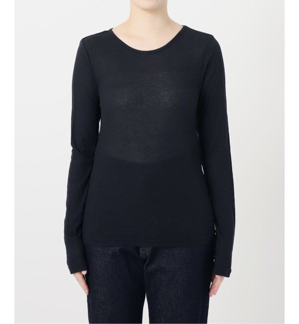 SLOBE IENA「ソフトコットンクルーネック」|Tシャツ・カットソー|