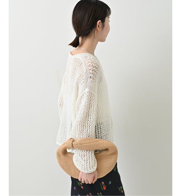 SLOBE IENA「LOGAN/ローガン SLOBE別注 メッシュプルオーバー LG-25SS09」|ニット・セーター|