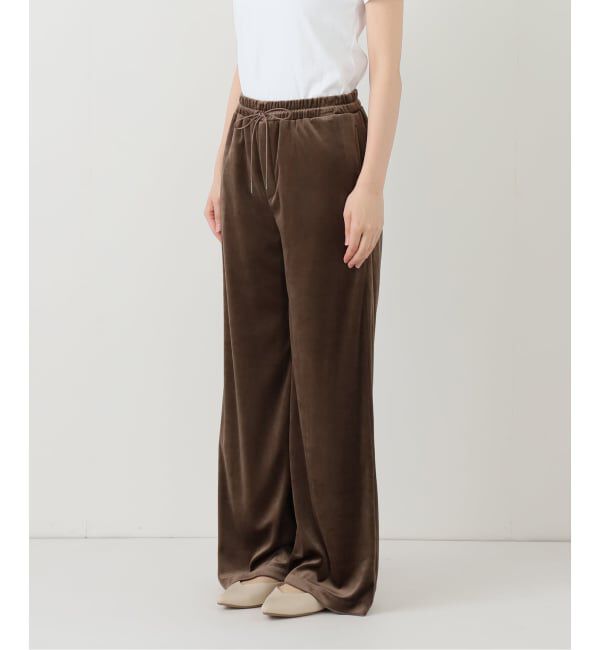 VERMEIL par iena「トリアセベロアパンツ」|その他|