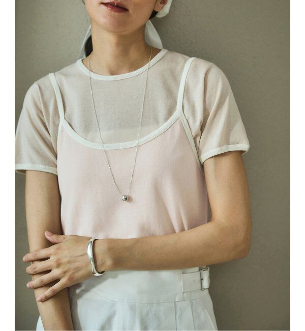 IENA「リンガーキャミソール」|ニット・セーター|