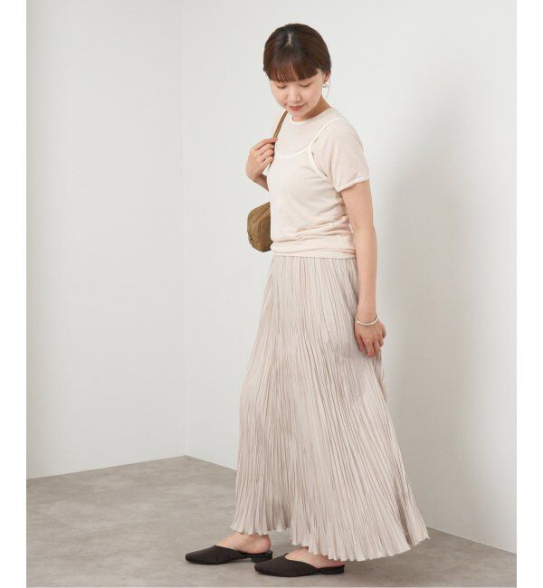 IENA「リンガーキャミソール」|ニット・セーター|