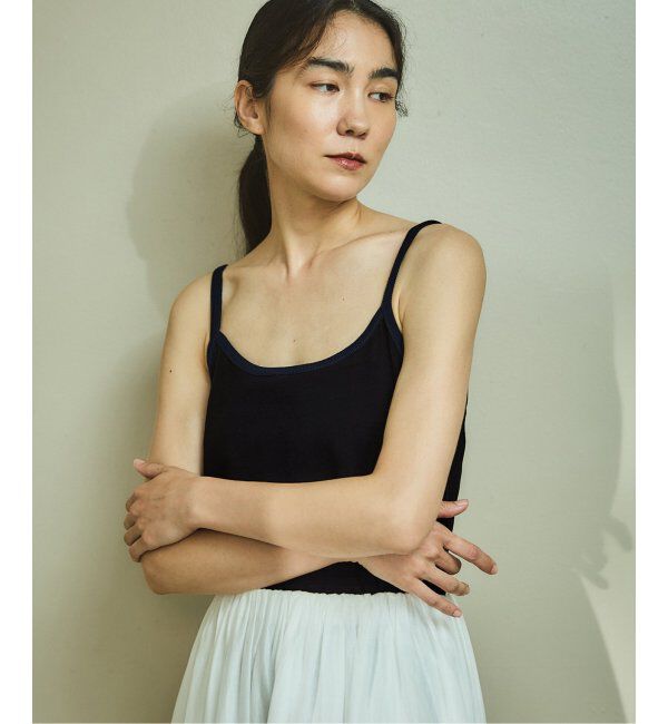 IENA「リンガーキャミソール」|ニット・セーター|