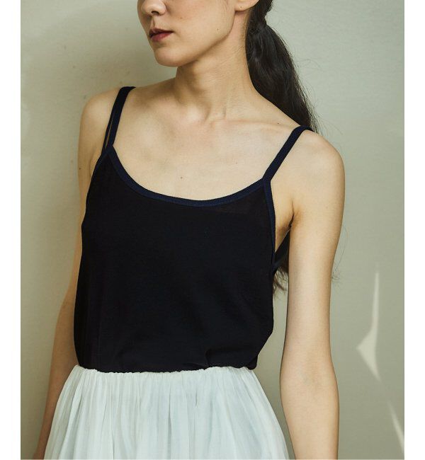 IENA「リンガーキャミソール」|ニット・セーター|