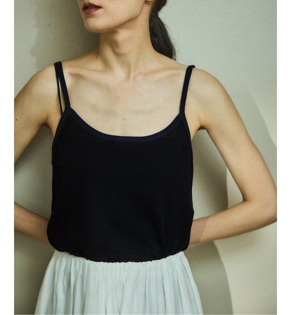 IENA「リンガーキャミソール」|ニット・セーター|