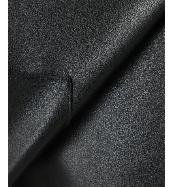 IENA LA BOUCLE「《追加》【WEB限定】IENA LA BOUCLE SHEEPレザージャケット」|ノーカラージャケット|