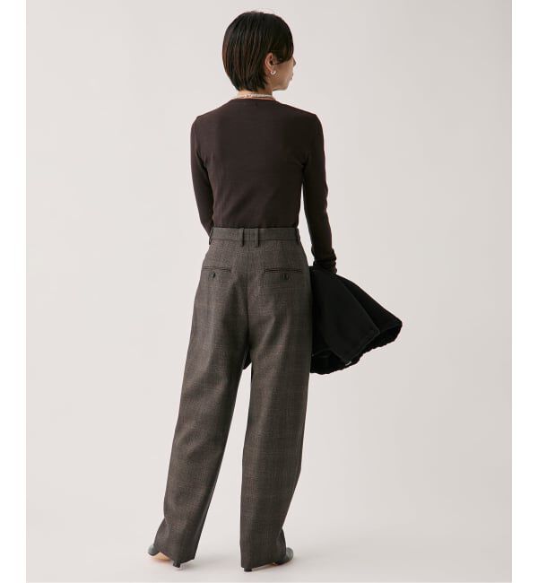 VERMEIL par iena「wool100 RIB クループルオーバー」|Tシャツ・カットソー|