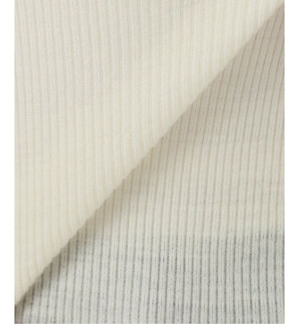VERMEIL par iena「wool100 RIB クループルオーバー」|Tシャツ・カットソー|