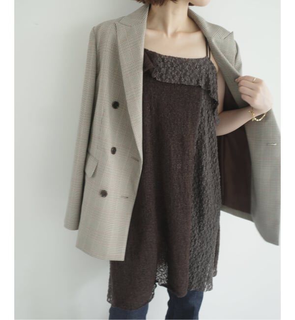 SLOBE IENA「tyn.TGOR/トゴール レースキャミソール TG5A-J0402」|キャミソール|