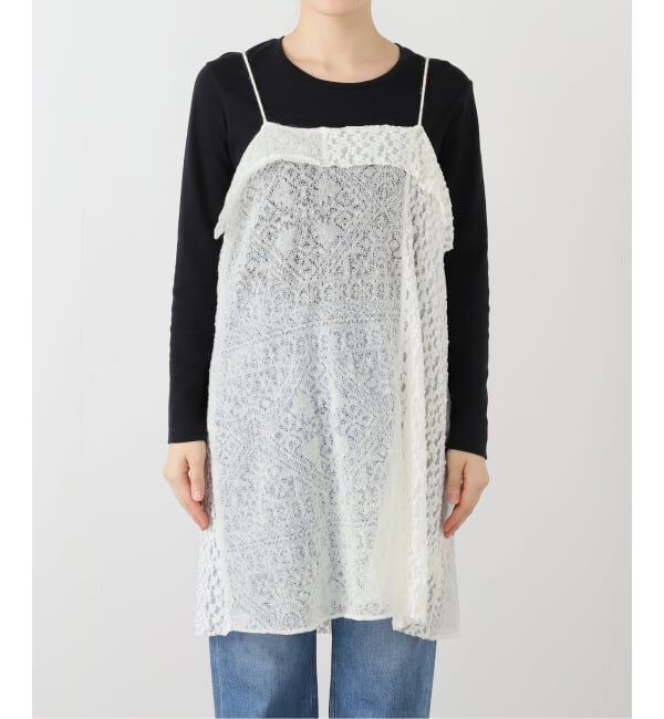 SLOBE IENA「tyn.TGOR/トゴール レースキャミソール TG5A-J0402」|キャミソール|