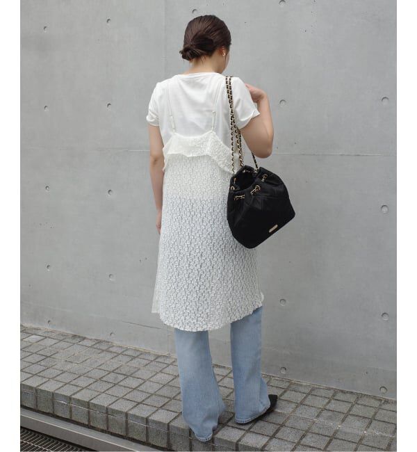 SLOBE IENA「tyn.TGOR/トゴール レースキャミソール TG5A-J0402」|キャミソール|