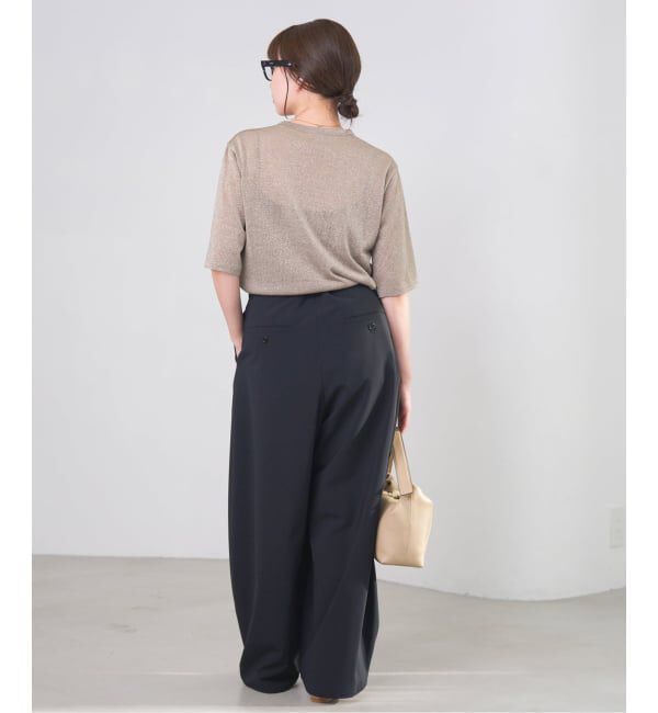 IENA「《追加》ラメ Tシャツ」|Tシャツ・カットソー|