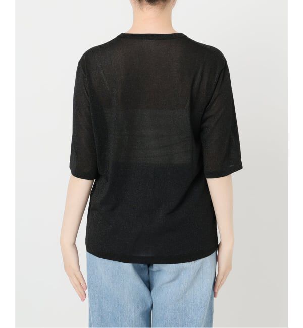 IENA「《追加》ラメ Tシャツ」|Tシャツ・カットソー|