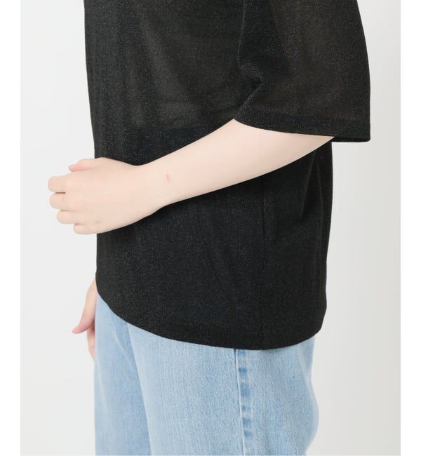 IENA「《追加》ラメ Tシャツ」|Tシャツ・カットソー|